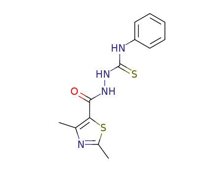 1-(2,4-dimethyl-thiazole-5-carbonyl)-4-phenyl-thiosemicarbazide