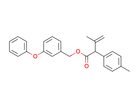 (3-Phenoxyphenyl)methyl 3-methyl-2-(4-methylphenyl)but-3-enoate