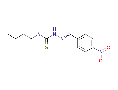 Hydrazinecarbothioamide, N-butyl-2-[(4-nitrophenyl)methylene]-