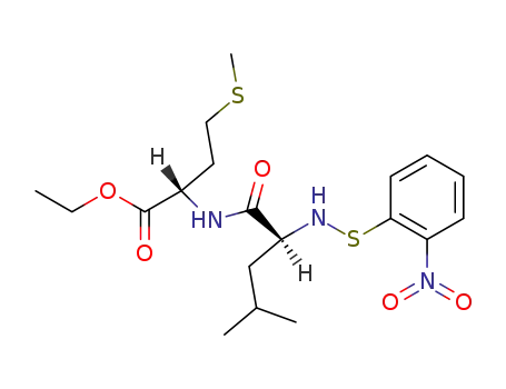 Molecular Structure of 55871-24-4 (L-Methionine, N-[N-[(2-nitrophenyl)thio]-L-leucyl]-, ethyl ester)