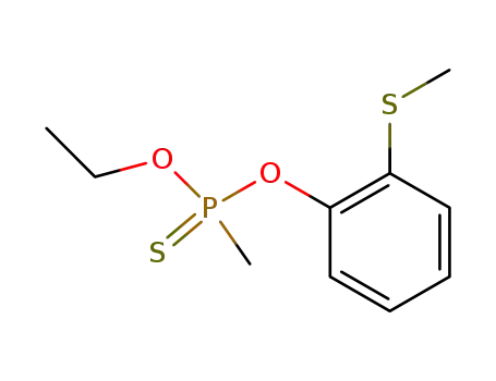 Methyl-phosphonothioic acid O-ethyl ester O-(2-methylsulfanyl-phenyl) ester