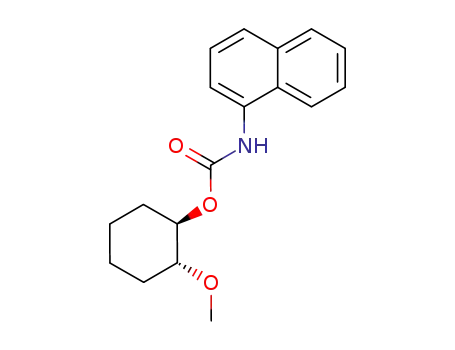 dl-2β-Methoxy-1α-hydroxy-cyclohexan-α-naphthylurethan