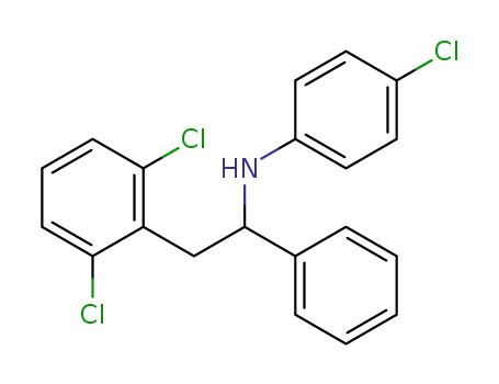 (4-Chloro-phenyl)-[2-(2,6-dichloro-phenyl)-1-phenyl-ethyl]-amine