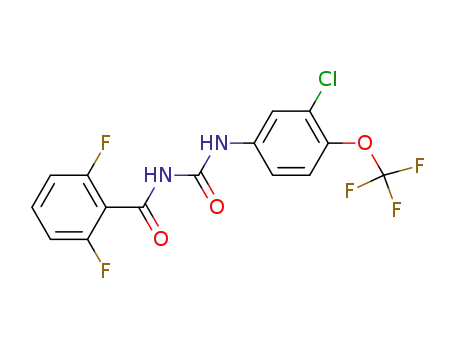Benzamide,
N-[[[3-chloro-4-(trifluoromethoxy)phenyl]amino]carbonyl]-2,6-difluoro-