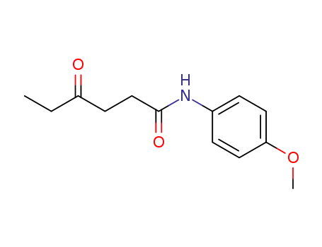 γ-Propionylpropionsaeure-p-methoxyanilid