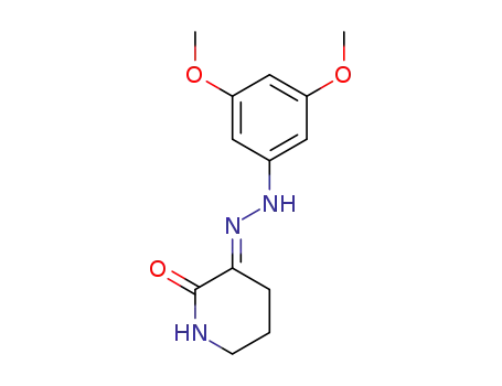 2,3-Piperidinedione, 3-[(3,5-dimethoxyphenyl)hydrazone]