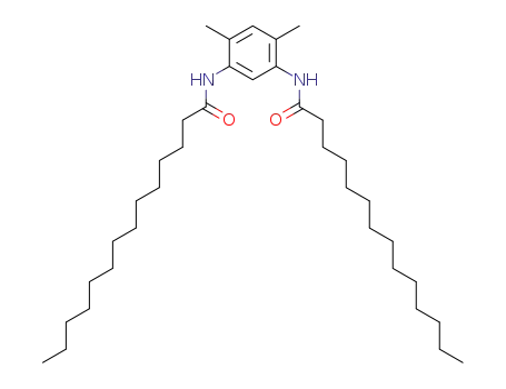 Molecular Structure of 117784-70-0 (Tetradecanoic acid (2,4-dimethyl-5-tetradecanoylamino-phenyl)-amide)