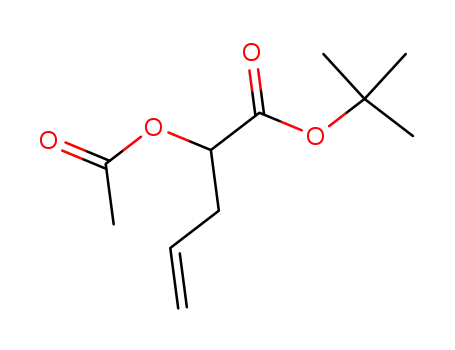 2-Acetoxy-pent-4-enoic acid tert-butyl ester