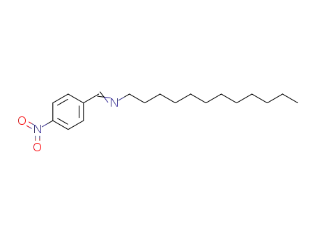 Molecular Structure of 20164-39-0 (1-Dodecanamine, N-[(4-nitrophenyl)methylene]-)
