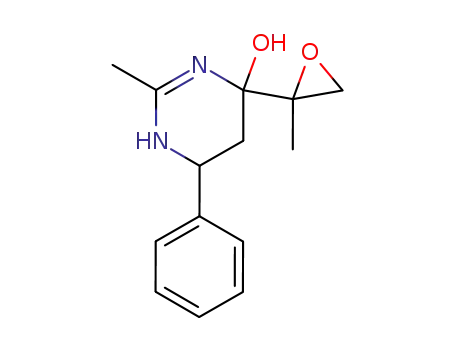 2-Methyl-4-(2-methyl-oxiranyl)-6-phenyl-1,4,5,6-tetrahydro-pyrimidin-4-ol