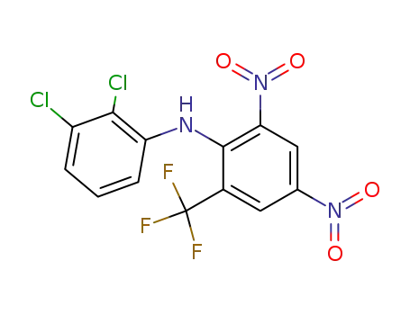 2,3-dichloro-2',4'-dinitro-6'-trifluoromethyldiphenylamine