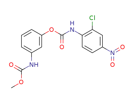 (2-Chloro-4-nitro-phenyl)-carbamic acid 3-methoxycarbonylamino-phenyl ester