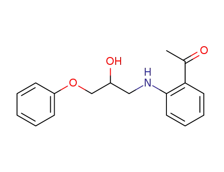 1-[2-(2-Hydroxy-3-phenoxy-propylamino)-phenyl]-ethanone
