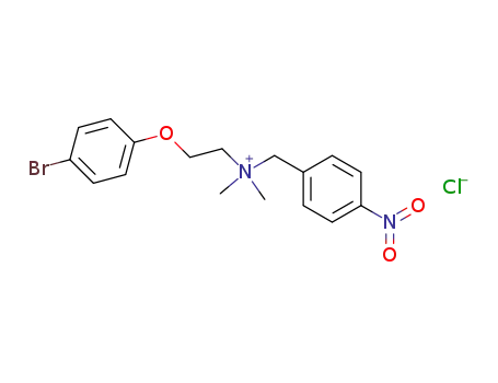 [2-(4-Bromo-phenoxy)-ethyl]-dimethyl-(4-nitro-benzyl)-ammonium; chloride