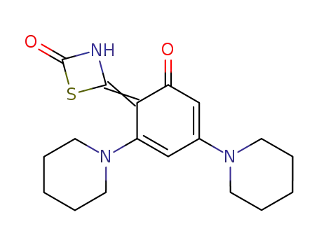 4-(2-hydroxy-4,6-di-piperidin-1-yl-phenyl)-[1,3]thiazet-2-one