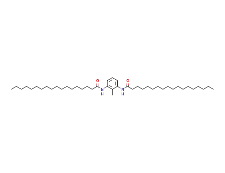 Molecular Structure of 117784-45-9 (Octadecanoic acid (2-methyl-3-octadecanoylamino-phenyl)-amide)