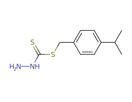 Hydrazinecarbodithioic acid 4-isopropyl-benzyl ester