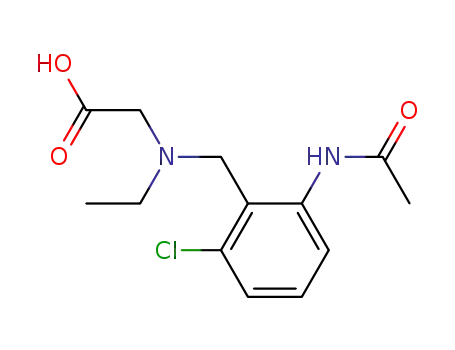 [(2-Acetylamino-6-chloro-benzyl)-ethyl-amino]-acetic acid