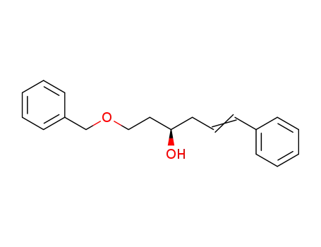 Molecular Structure of 91285-74-4 (5-Hexen-3-ol, 6-phenyl-1-(phenylmethoxy)-)