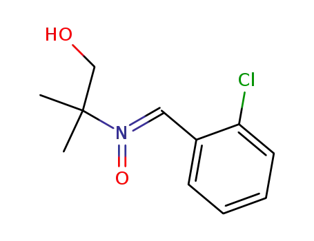 1-Propanol, 2-[[(2-chlorophenyl)methylene]oxidoamino]-2-methyl-