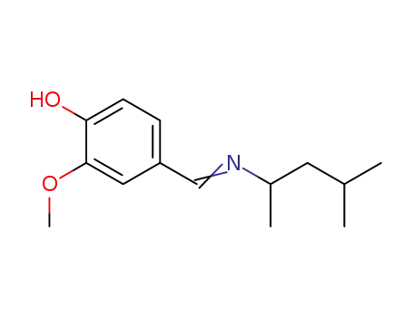 4-{[(E)-1,3-Dimethyl-butylimino]-methyl}-2-methoxy-phenol
