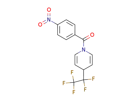 Pyridine, 1,4-dihydro-1-(4-nitrobenzoyl)-4-(pentafluoroethyl)-