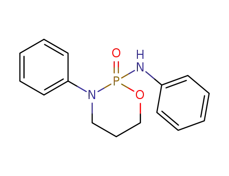 Molecular Structure of 52463-56-6 (2H-1,3,2-Oxazaphosphorin-2-amine, tetrahydro-N,3-diphenyl-, 2-oxide)