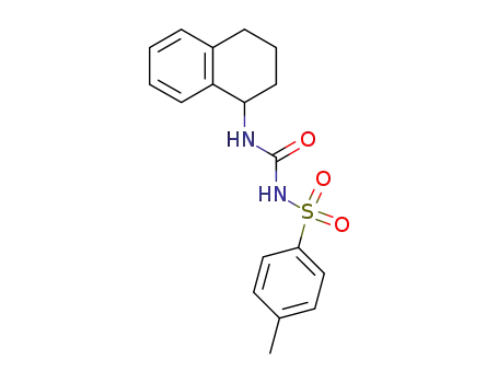 Benzenesulfonamide,
4-methyl-N-[[(1,2,3,4-tetrahydro-1-naphthalenyl)amino]carbonyl]-