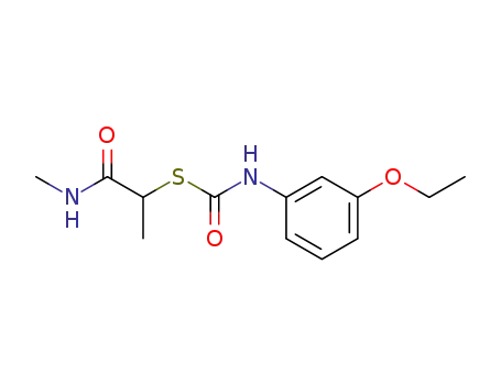 2-<3-Aethoxy-phenylcarbamoylmercapto>-propionsaeure-methylamid