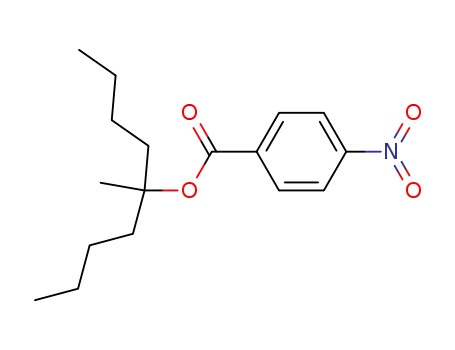 Molecular Structure of 61355-32-6 (5-Nonanol, 5-methyl-, 4-nitrobenzoate)