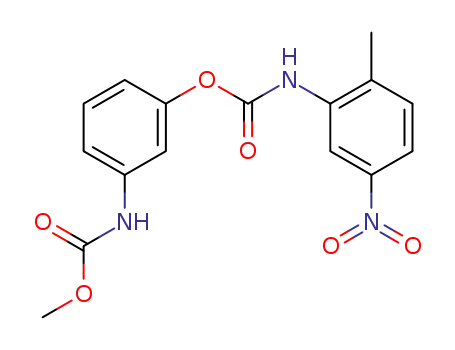 (2-Methyl-5-nitro-phenyl)-carbamic acid 3-methoxycarbonylamino-phenyl ester