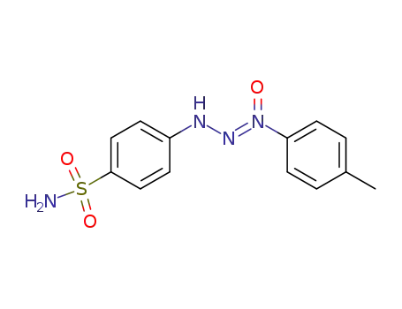 Molecular Structure of 85385-56-4 (Benzenesulfonamide, 4-[3-(4-methylphenyl)-3-oxido-2-triazenyl]-)