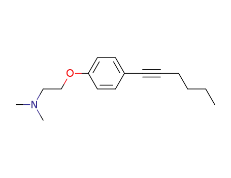 [2-(4-Hex-1-ynyl-phenoxy)-ethyl]-dimethyl-amine