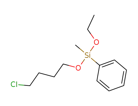 Methyl-phenyl-aethoxy-(4-chlor-butoxy)-silan