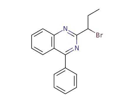 2-(1-bromopropyl)-4-phenyl-quinazoline