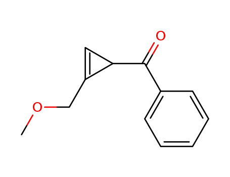 Molecular Structure of 127839-25-2 ((2-Methoxymethyl-cycloprop-2-enyl)-phenyl-methanone)