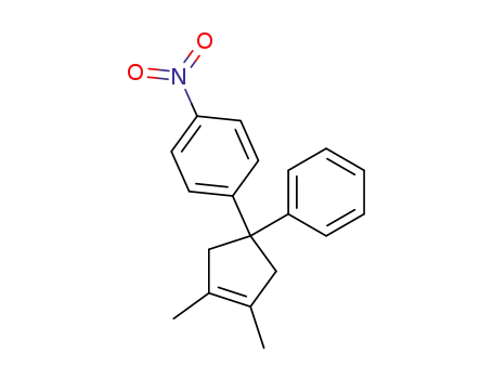 1-(3,4-Dimethyl-1-phenyl-cyclopent-3-enyl)-4-nitro-benzene