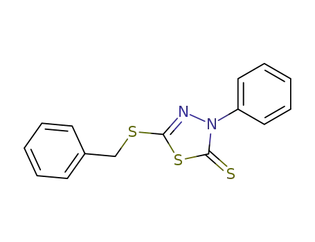 5-benzylsulfanyl-3-phenyl-3<i>H</i>-[1,3,4]thiadiazole-2-thione