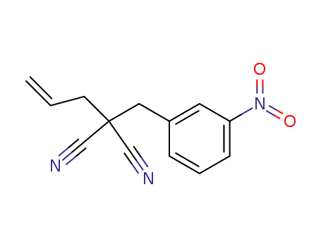 (3-Nitro-benzyl)-prop-2-enyl-malononitril
