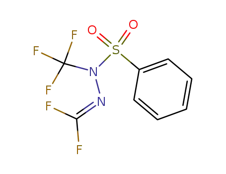 N-Trifluormethyl-N-benzolsulfonyl-N'-difluormethylen-hydrazin