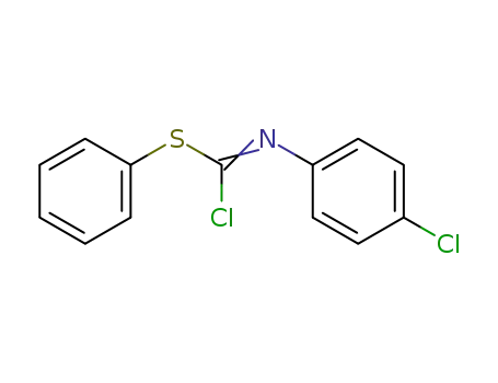 N-(4-Chlor-phenyl)-chlorthioformimidsaeurephenylester