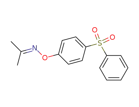 2-<O-(4-Benzolsulfonyl-phenyl)-oximino>-propan