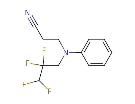 N-(2-Cyanoethyl)-N-2,2,3,3-tetrafluorpropylanilin