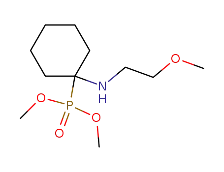[1-(2-Methoxy-ethylamino)-cyclohexyl]-phosphonic acid dimethyl ester