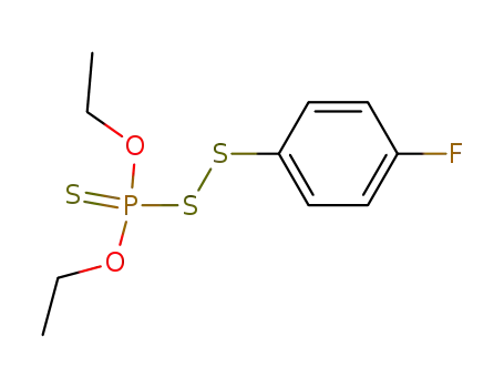 O,O-Diaethyl-S-<4-fluor-phenylmercapto>-dithiophosphat