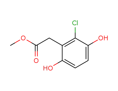 Methyl-6-chlorhomogentisat