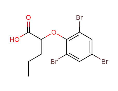 2-(2,4,6-Tribrom-phenoxy)-valeriansaeure