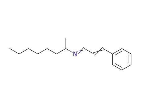 (1-Methyl-heptyl)-[(E)-3-phenyl-prop-2-en-(E)-ylidene]-amine