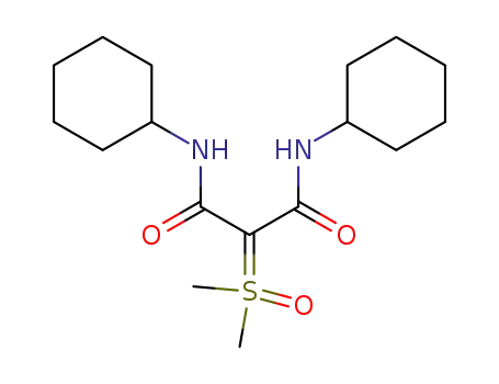 Dimethyl-oxo-sulfonium-<bis-cyclohexylcarbamoyl-methylid>