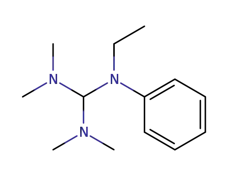 Bis-(dimethylamino)-N-aethylanilino-methan
